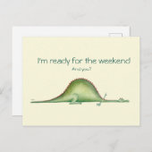 龍が床に伸びていた ポストカード (正面/裏面)