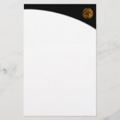 龍とフェニックス文房具 便箋 (正面)