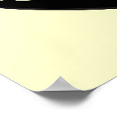 龍と虎の陰陽記号 ポスター (角)