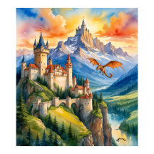 龍の夜明けの城