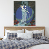 龍の女神（色のリトボ） キャンバスプリント (インサイチュ (寝室))