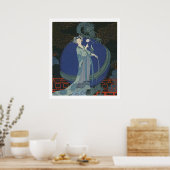 龍の女神（色のリトボ） ポスター (キッチン)