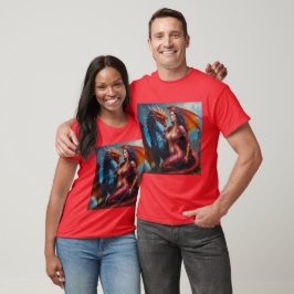 龍のLoveT-Shirt Tシャツ