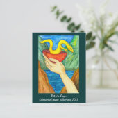 龍はがきの誕生 ポストカード (スタンド正面)