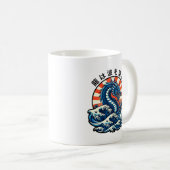 龍は波を望む コーヒーマグカップ (正面右)