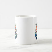 龍は波を望む コーヒーマグカップ (中央)