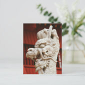 龍像の近く首里 ポストカード (スタンド正面)