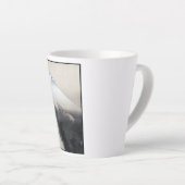 龍商店 – 日本，富士の上を昇る竜 カフェラテマグ (右アングル)