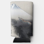 龍商店 – 日本，富士の上を昇る竜 スリム缶クーラー (裏面)