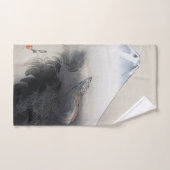 龍商店 – 日本,富士の上を昇る竜 ハンドタオル (ハンドタオル)