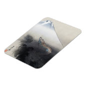 龍商店 – 日本，富士の上を昇る竜 マグネット (左側)