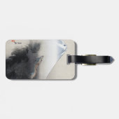 龍商店 – 日本，富士の上を昇る竜 ラゲッジタグ (裏面横)