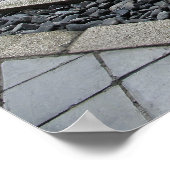 龍安寺禅園 ポスター (角)