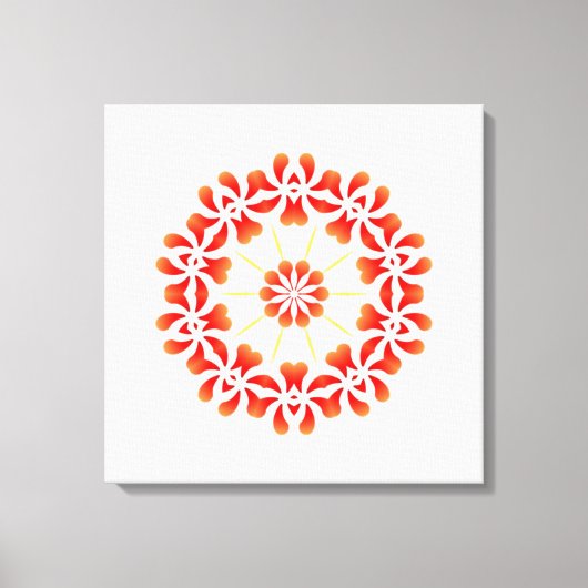 龍曼荼羅 キャンバスプリント (正面)