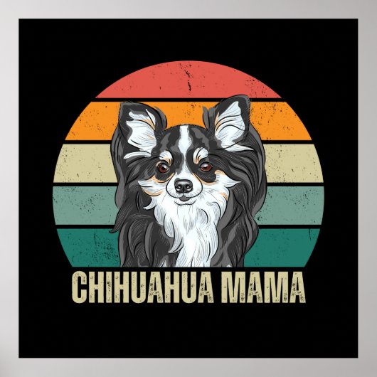 龍毛千華恋人ギフト、かわいい千華花 ポスター (正面)