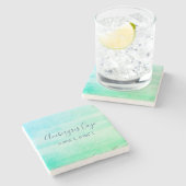 龍涎香のCayeの石造りのコースター ストーンコースター (横)