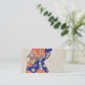 龍神の役割Kasuga By Kogyo Tsukioka 名刺 (スタンド正面)