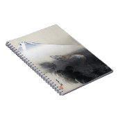 龍聖天富士山龍尾形月光著 ノートブック (右側)