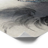 龍聖天富士山龍尾形月光著 ポスター (角)