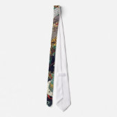 龍虎、豊国のドラゴン及びトラ、Toyokuni、Ukiyo-e ネクタイ (裏面)