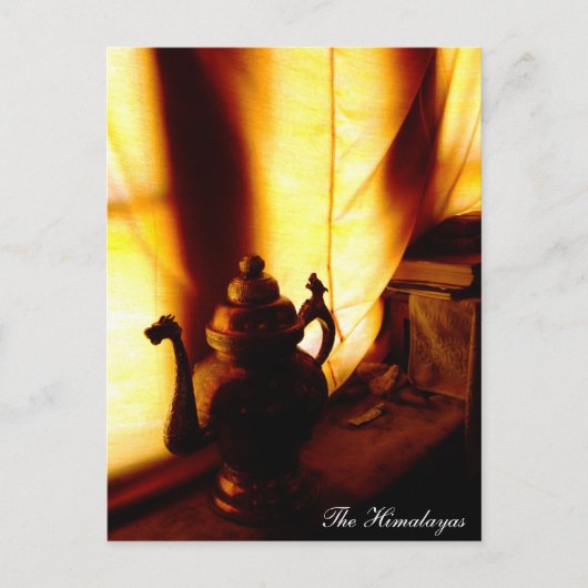 龍釜仏壇供物/ラダック ポストカード (正面)