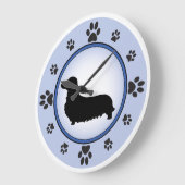 龍髪ダシュント ラージ壁時計 (傾斜)