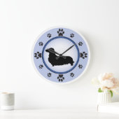 龍髪ダシュント ラージ壁時計 (ホーム)