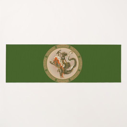 龍 ヨガマット (正面(横))