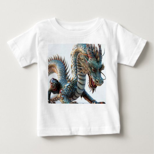 龙ドラゴン ベビーTシャツ (正面)