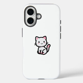 고양이 핸드폰 케이스  iPhone 16ケース