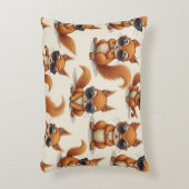 귀여운 다람쥐 쿠션 アクセントクッション (正面(垂直))