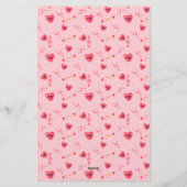 사랑 – 韓国文房具のLOVE 便箋 (裏面)