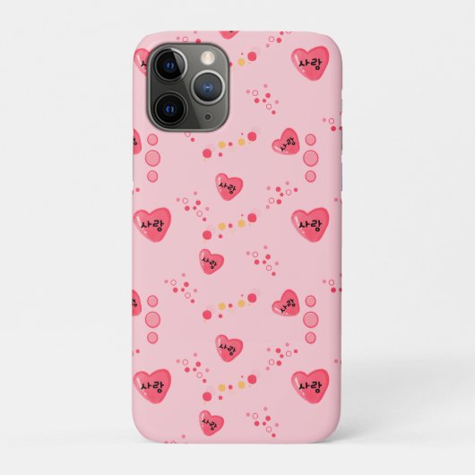 사랑 - 韓国語でLOVE Case-Mate iPhoneケース (裏)