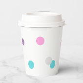 생일 축하해요!ハッピーバースデー韓国パーソナライズされた紙 紙コップ (裏面)