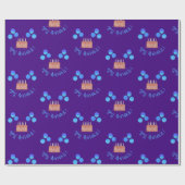 생일 축하해요!ハッピーバースデー ラッピングペーパー (フラット)