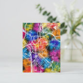 성남시 대한민국 도시 지도 ポストカード (スタンド正面)