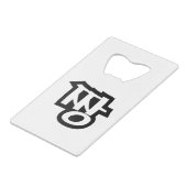 짱 JJJANG – 韓国語の最高のハングル言語 クレジットカード栓抜き (裏面アングル)