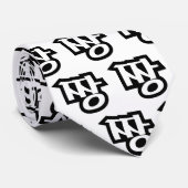 짱JJANG -最も最高のな~の韓国語の俗語のハングルの言語 ネクタイ (ロール)