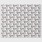 할머니おばあちゃんの韓国包装紙 ラッピングペーパー (フラット)