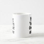 1つ1つの狩猟で思い出を作る コーヒーマグカップ (中央)