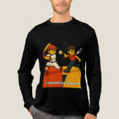 1でストライクを出し続けろ! トライブレンドTシャツ (正面)