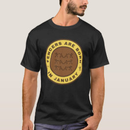 １月生まれのフェンサーに贈る別注デザイン Tシャツ