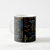 1月11日 誕生日マグカップ コーヒーマグカップ (正面左)