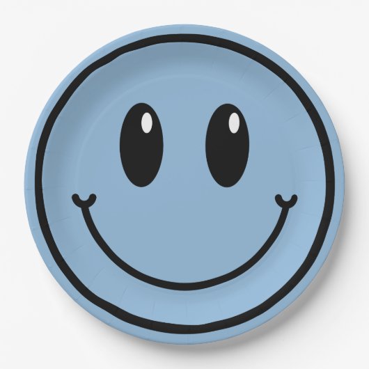 1歳の誕生日おめでとう!「One Happy Dude」紙皿 ペーパープレート (正面)
