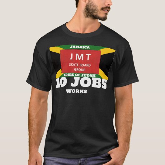 10の仕事。ベーシックダークTシャツ Tシャツ (正面)