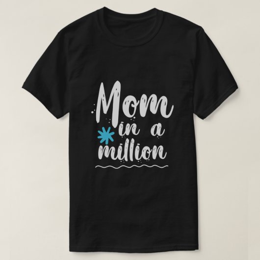 １００万に１人のお母さん Tシャツ (デザイン正面)