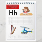 10 アルファベットのHの綴りを覚える 先生のためのホームスクーリング (正面)