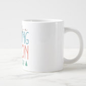 12月25日だけは朝の人マグカップ ジャンボコーヒーマグカップ (右)