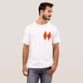 ２つの菱形 Tシャツ (正面フル)