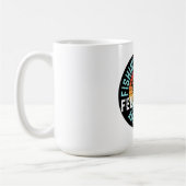 ２月に釣りの伝説が生まれる コーヒーマグカップ (左)